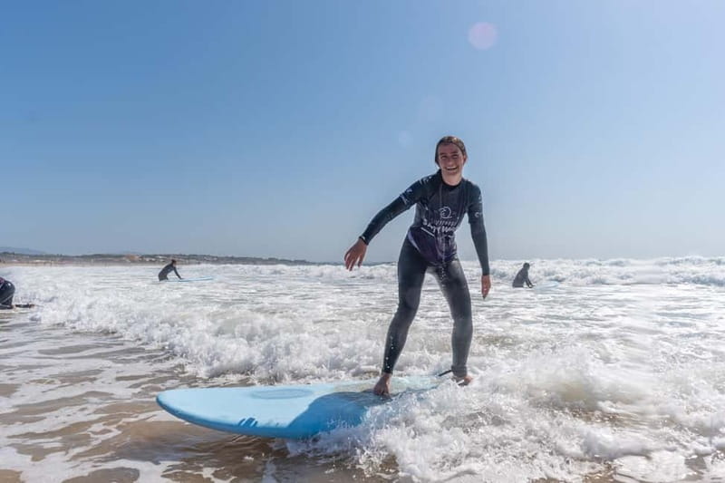 1 Day Algarve Surf Experience - Warm-Up, Safety Briefing, Wetsuit, and the Sand Technique Build-Up