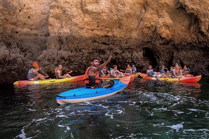 2-hour Kayak Tour of Ponta da Piedade Caves and Beaches - Fitness, comfort, and safety realities in a sea-cave kayak