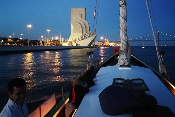 2-Hour Lisbon Traditional Boats Sunset Cruise with White Wine - Ajuda, MAAT, and the Modern Lisbon Finish