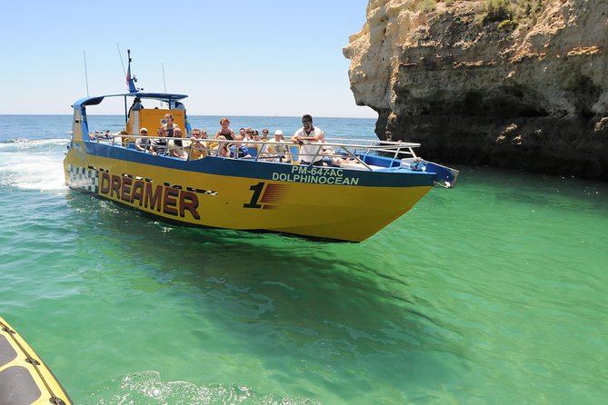 Albufeira Dreamer Boat Trip - Praia São Rafael, fast-coast views, and why short stops are the point