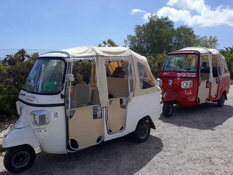 Albufeira: Guided Tour by Tuk-Tuk - Pickup, route style, and what the ride feels like