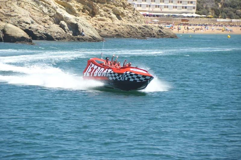 Albufeira: High-Adrenaline Jet Boat Ride - Bags, lockers, and where your stuff goes