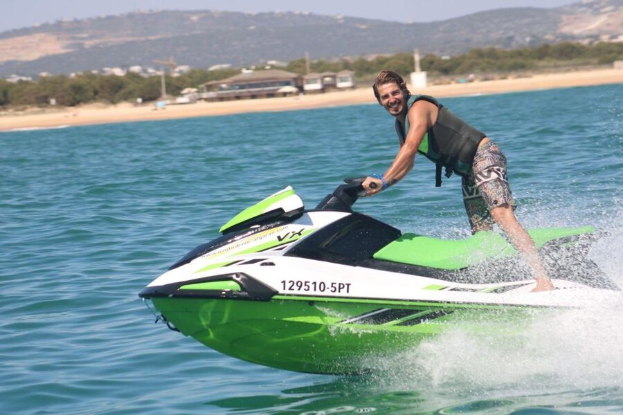 Albufeira: Jet Ski Rental - Riding jet skis off Albufeira, what makes this one feel worth your time