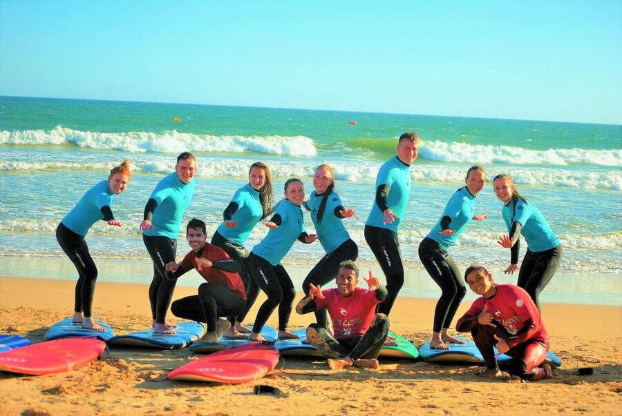 Albufeira: Surfing Lesson at Galé Beach - Warm-Up and Safety: The Part That Saves Your Energy