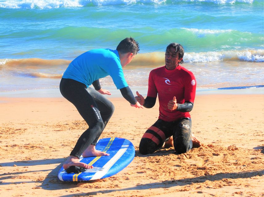 Albufeira: Surfing Lesson at Galé Beach - Coaching Style: Direct Feedback, Patient Teaching, and Energy