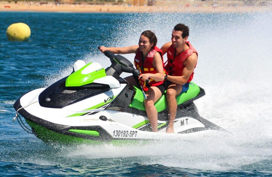 Algarve: 30-Minute Jet Ski Experience - Handling choppy water: swim rules and the capsize reality