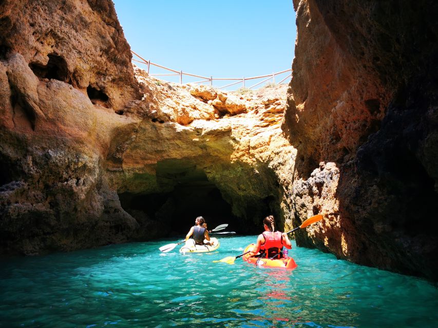 Algarve: Benagil Cave Sunrise Kayak Tour with Shower Use - Gruta dos Algarinhos: smaller caves that still feel dramatic