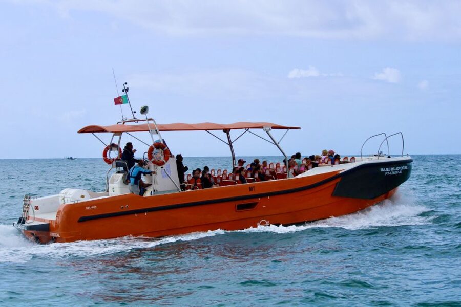Algarve: Benagil Caves Open Speedboat Tour - Custom open boats built for cave interiors, not just views