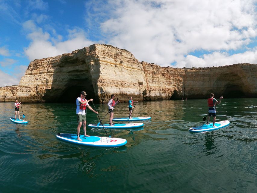 Algarve: Benagil Caves SUP Tour since 2016 - The 90 minutes on the water: caves, cliffs, and fossil clues