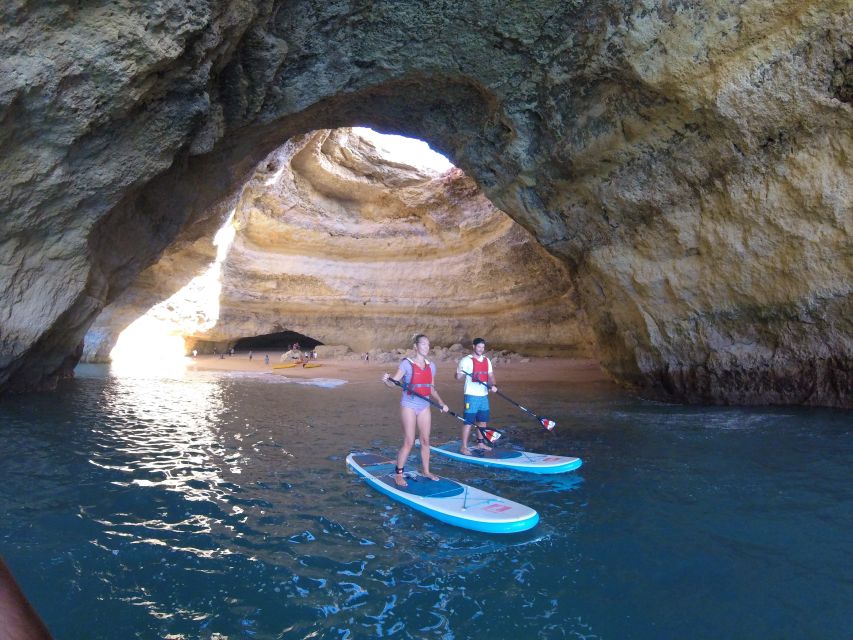 Algarve: Benagil Caves SUP Tour since 2016 - The Benagil Cave stop and GoPro photo moments