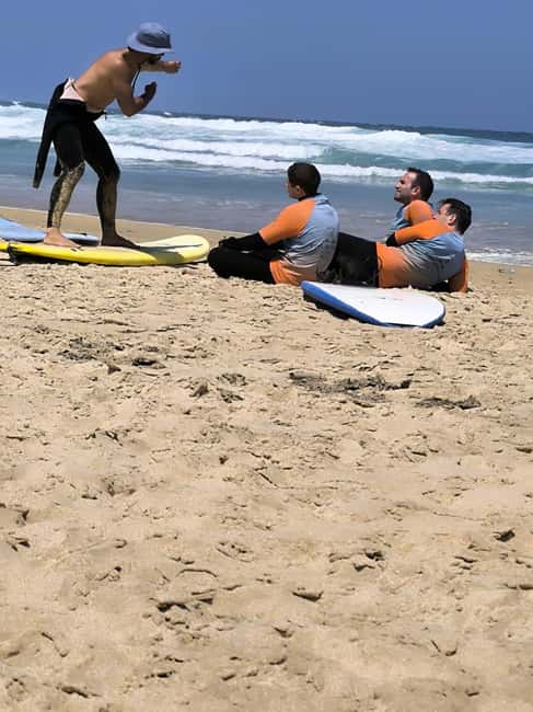 Algarve: Small Group Surf Lesson with Instructor - Languages and Instructor Style: English, Portuguese, Spanish