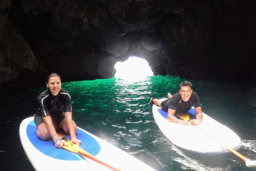 Algarve: Stand Up Paddle Tour w/ Snorkeling to Ingrina Caves - Paddleboard caves in southwest Algarve, better than most boat rides