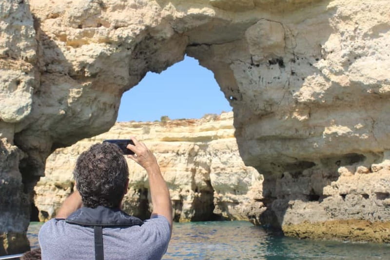 Armação de Pêra: Benagil and 10 Best Caves Guided Boat Tour - What you should bring for a comfortable 1-hour ride