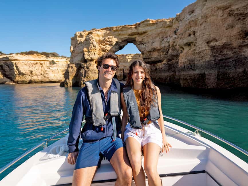 Armação de Pêra: Benagil´s 15 Best Caves Boat Tour - Cave tours move fast, so plan your mindset and gear