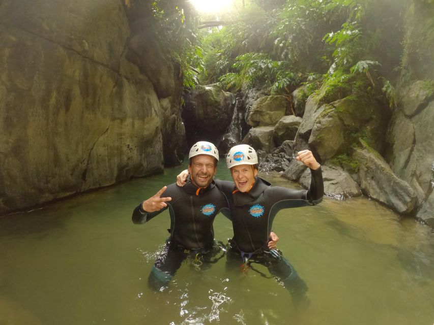Azores: Canyoning in Salto do Cabrito - Salto do Cabrito Canyon, Geothermal Heat and Big Waterfalls