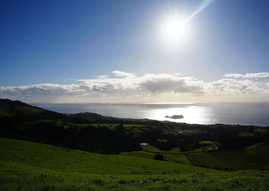 Azores: São Miguel and Lagoa do Fogo Hiking Trip - The levada section: reflections, old water work, and real Azores detail
