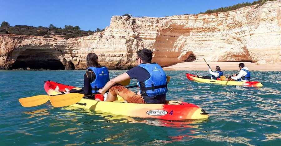 Benagil: Benagil Caves and Secret Spots Guided Kayaking Tour - Key things to know before you go