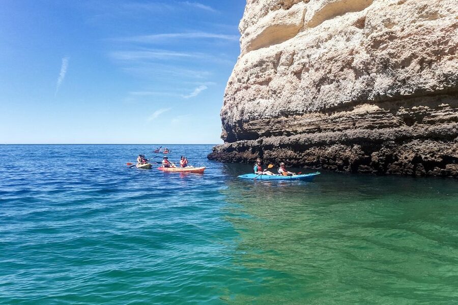 Benagil: Benagil Caves and Secret Spots Guided Kayaking Tour - The Magic Detail: Water, Light, and Getting Out on Foot