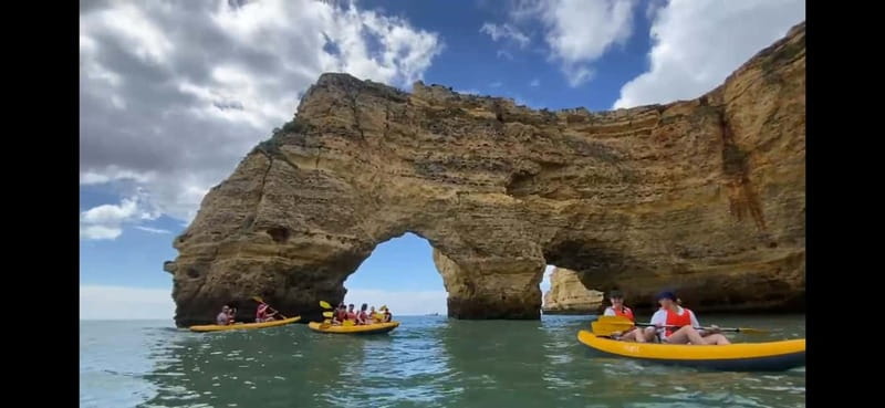 Benagil: Benagil Caves Guided Kayak Tour - Gear That Actually Matters: Life Jacket and Waterproof Bag