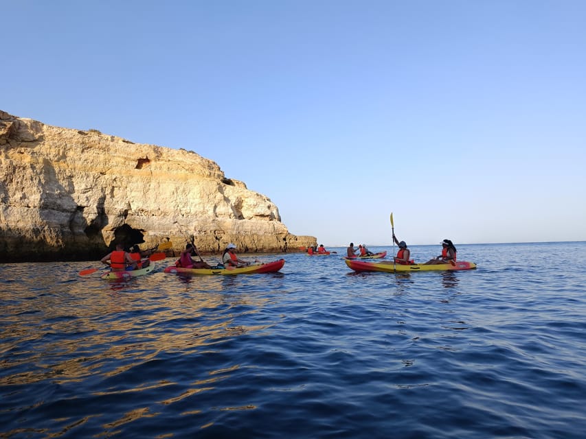 Benagil: Cave and Sea Caves Guided Kayak Tour - The Benagil Cave Stop: Short, Focused, and Condition-Dependent