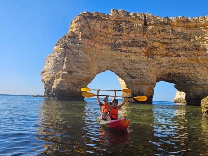 Benagil Cave: Guided Kayak Tour with Caves and Cliffs - Key things to know before you go