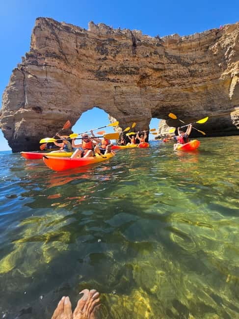 Benagil Cave: Guided Kayak Tour with Caves and Cliffs - Timing tips that actually change your experience