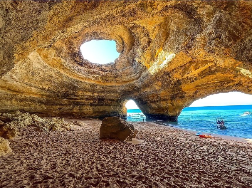 Benagil: Caves, Beaches, and Secret Spots Guided Kayak Tour - Praia da Marinha: The Beach Break You’ll Actually Remember
