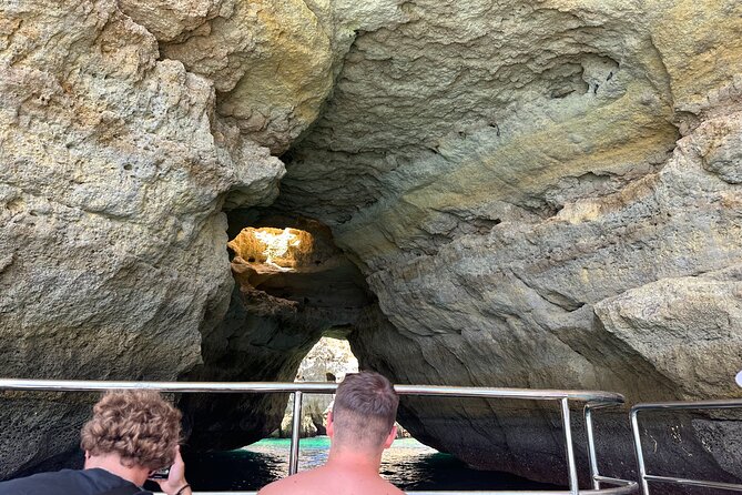 Benagil Caves & Coast from Portimão on an Eco-Friendly Catamaran - Farol de Alfanzina and Algar de Benagil: what cave entry actually means