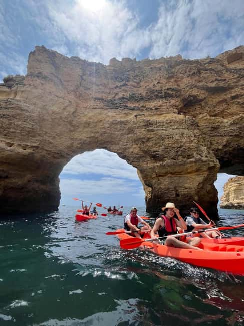 Benagil: Kayak Adventure - Paddle time to Benagil Sea Cave: what happens inside
