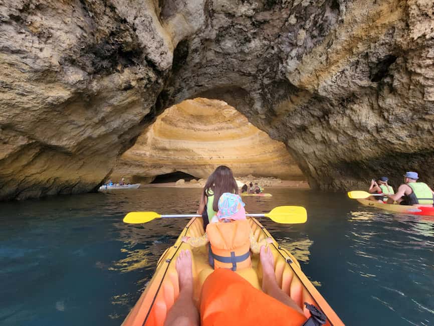 Benagil: Kayak Tour to Benagil Caves - Small Group - Why a Benagil Cave kayak works so well in a small group