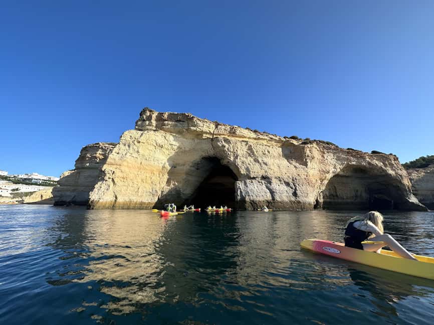 Benagil: Kayak Tour to Benagil Caves - Small Group - The Benagil Cave photo moments, without turning it into a stressful production