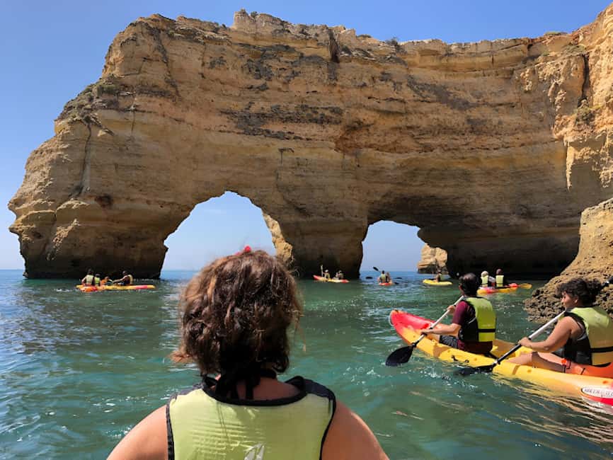 Benagil: Kayak Tour to Benagil Caves - Small Group - Best time to go: aim early if you want calmer water