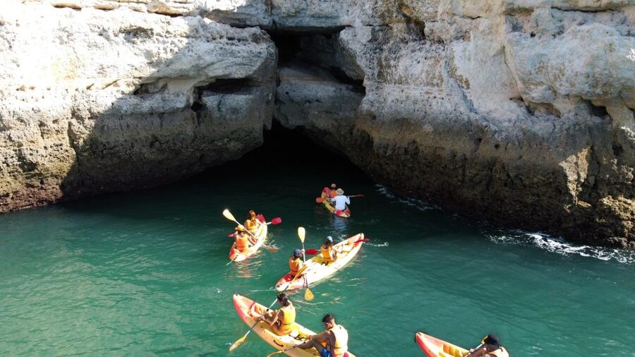 Benagil: Kayaking Adventure in Benagil Caves & Marinha Beach - What You Will Actually Do In the Water