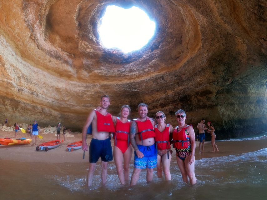 Benagil: Kayaking Adventure in Benagil Caves & Marinha Beach - Paddling Effort: Who It Fits Best