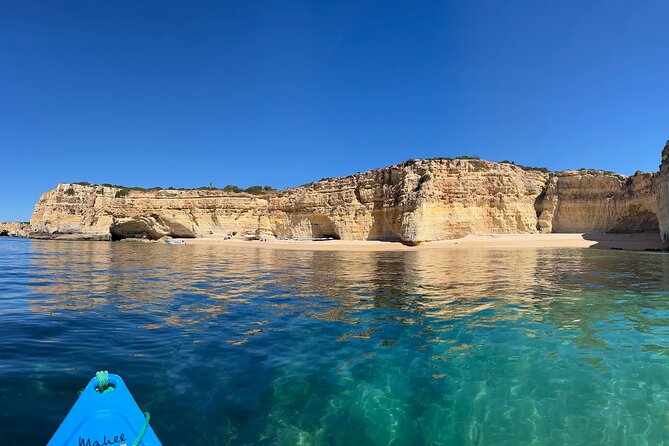 Benagil, Marinha & Albandeira - Kayak w/ Local Guide - First paddling segment and the Albandeira coast photo stop