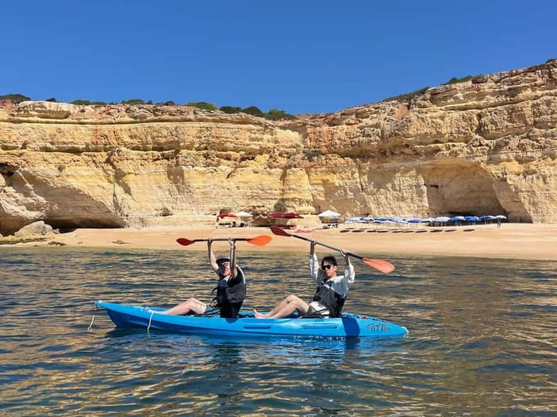 Benagil, Marinha & Albandeira - Kayak w/ Local Guide - Small group size, organized kayaking flow, and less time waiting