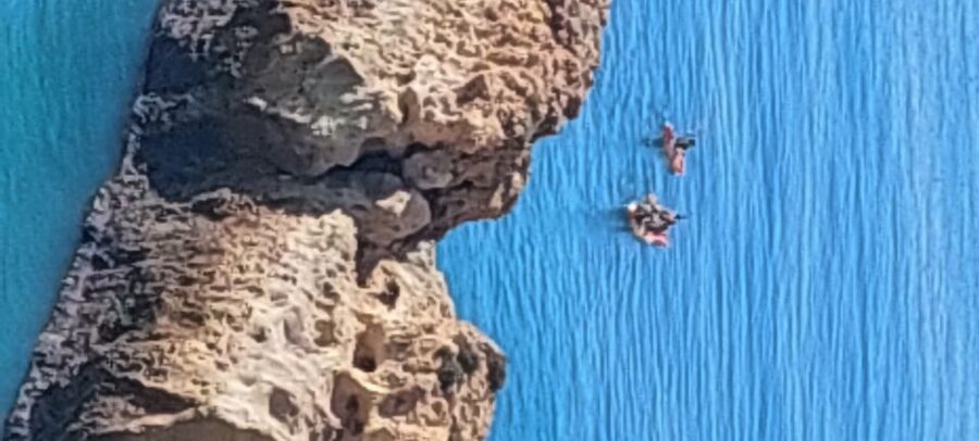 Benagil: Sunrise or Sunset Sea Kayak Tour - Praia da Marinha Swim: A Break That Makes the Paddling Feel Worth It