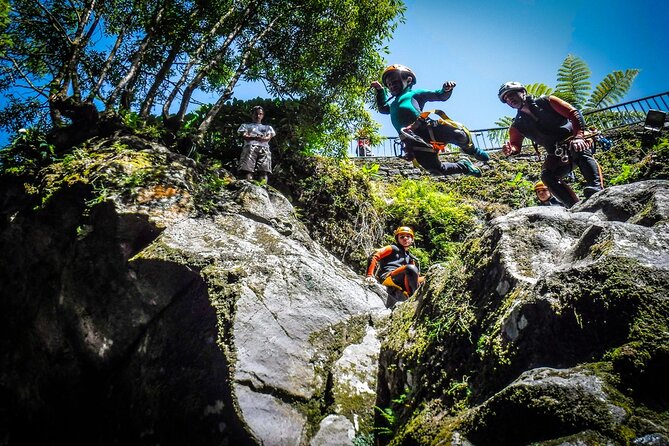 Canyoning Experience in Ribeira dos Caldeirões Sao Miguel -Azores - Water comfort, swimming needs, and the real body limits