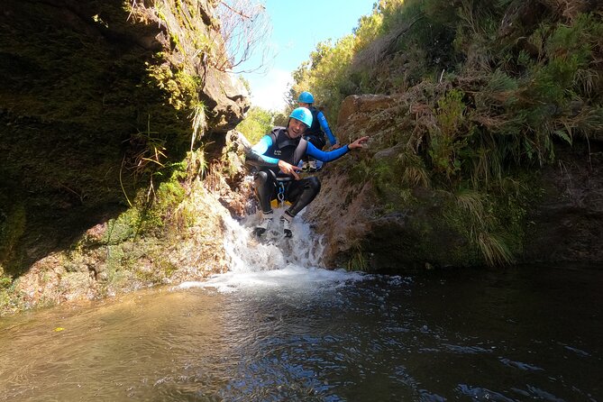 Canyoning in Madeira Island- Level 1 - What happens during the canyoning route: rappels, jumps, toboggans