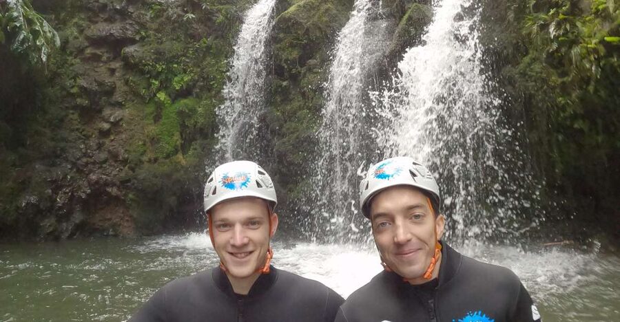 Canyoning in Ribeira dos Caldeirões - What the small group size really changes for you
