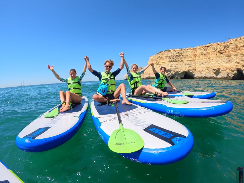 Carvoeiro: Benagil Cave Kayak Tour with 4k Photos - Comfort and safety gear, what’s included and why it helps