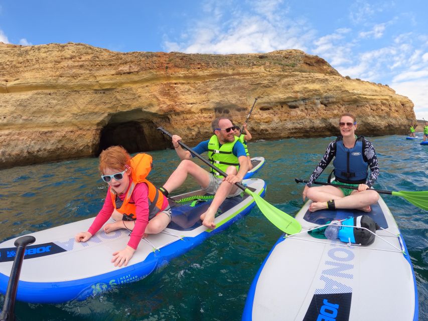 Carvoeiro: Benagil Cave Kayak Tour with 4k Photos - The limestone tunnel start at Praia do Carvalho