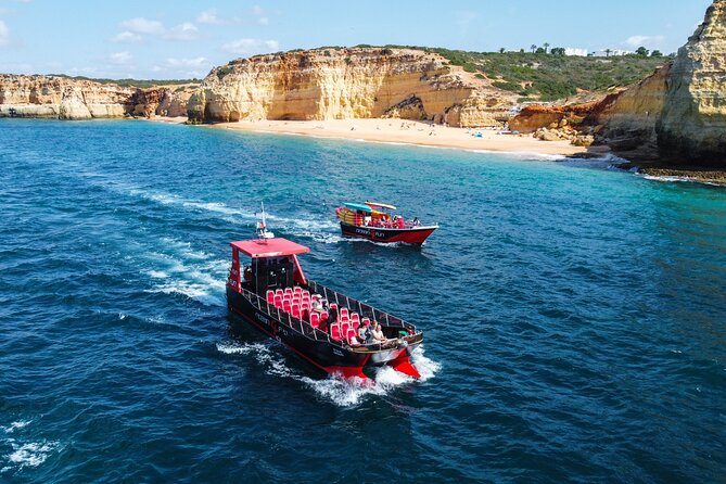 Catamaran Tour to Benagil Caves - Ferragudo, Carvalho Beach, and Alfanzina lighthouse: the quieter bonus route