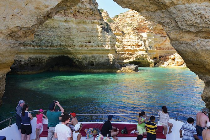 Caves and Coastline Cruise from Albufeira to Benagil - Cruising the Algarve coastline, cliffs and cave spotting with live narration