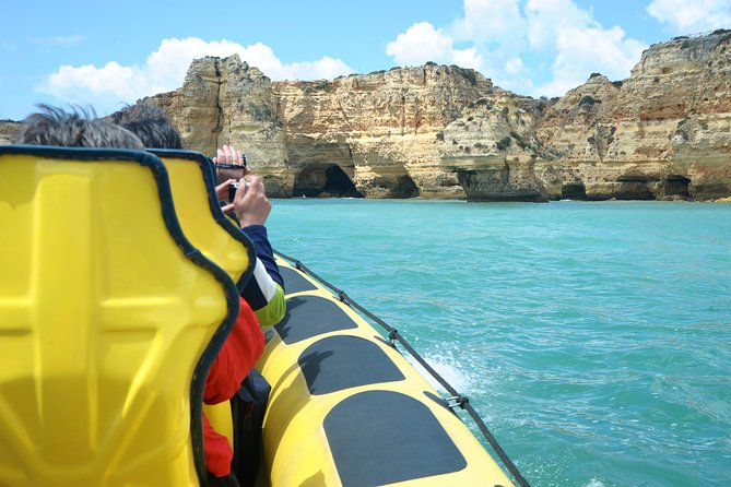 Caves and Dolphin Watching Cruise from Albufeira - Grottos time: how Benagil works when the sea cooperates