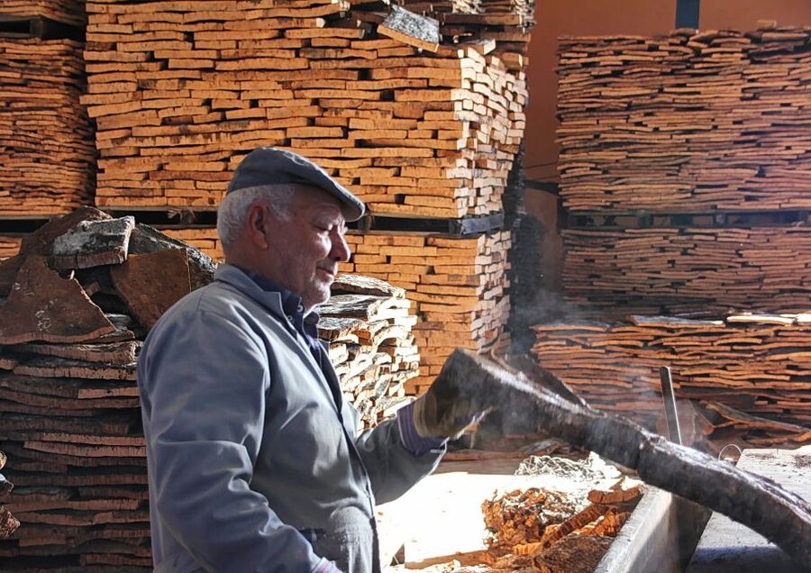 Cork Factory Tour - Factory tour plus audio: how the format keeps you from getting lost