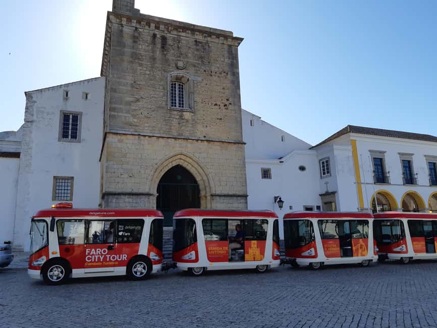 Faro: City Sightseeing Tourist Train - Riding the Route, So You Know Where You Are