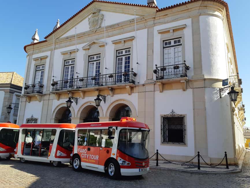Faro: City Sightseeing Tourist Train - Church and Monument Highlights, from Igreja da Misericórdia to Teatro Lethes