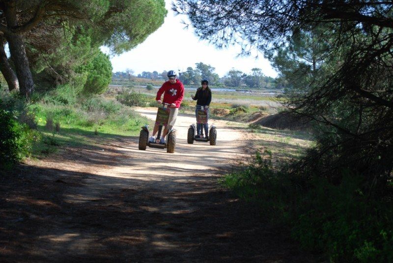 Faro: Ria Formosa Natural Park Segway Tour & Birdwatching - Meeting in Faro and learning the Segway the right way