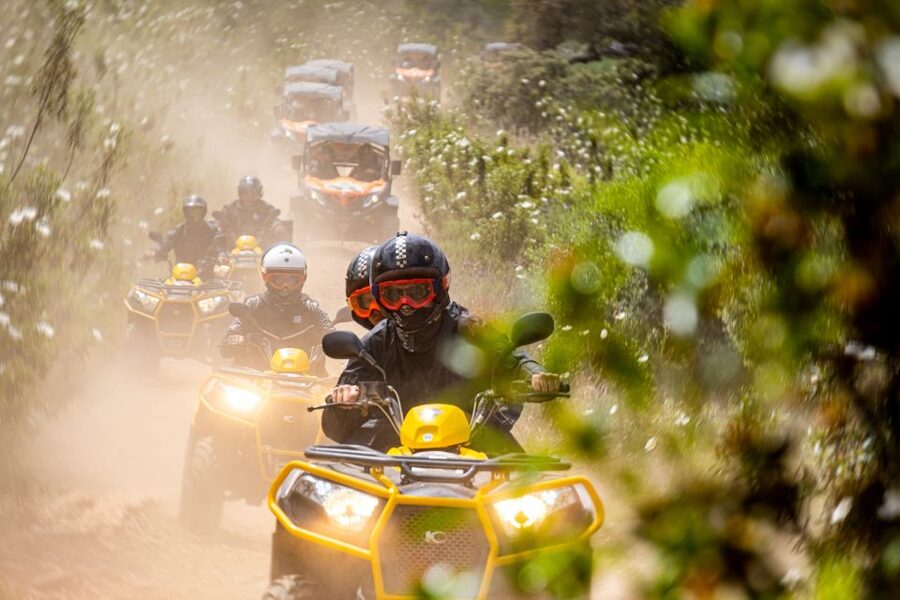 From Albufeira: Half-Day Off-Road Quad Tour - Riding inland: from Escarpão to Travessia da Amoreira